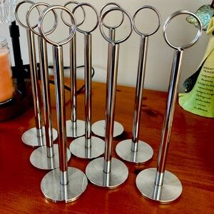 Metal Placard Holder Stands